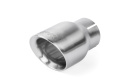 APR Double-Walled 3.5in Slash-Cut Tips - Brushed Silver - Set of 2