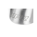 APR Double-Walled 3.5in Slash-Cut Tips - Brushed Silver - Set of 2