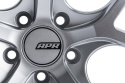 APR A01 Flow Formed - 19x8.5 - 5x112 - ET45 - 66.5mm Center Bore - Hyper Silver Wheel