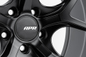 APR A01 Flow Formed - 18x8.5 - 5x112 - ET45 - 66.5mm Center Bore - Satin Black Wheel