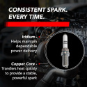 APR EA888.3/4/EA855.2/EA824 Iridium Pro Spark Plug - Heat Range 9 - 14mm x 26.5mm x 16mm - SINGLE