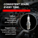 APR EA888.1/2/EA837/EA113 Iridium Pro Spark Plug - Heat Range 9 - 14mm x 19mm x 16mm - SINGLE