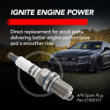 APR EA888.1/2/EA837/EA113 Iridium Pro Spark Plug - Heat Range 9 - 14mm x 19mm x 16mm - SINGLE