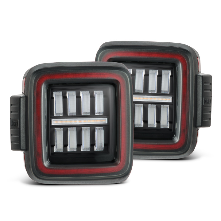 Jeep Wrangler JL 2018-2024 NOVA-Series LED Tail Lights AlphaRex in the group Select car model / Jeep / Wrangler JL 2018+ / Styling at DDESIGN Scandinavia AB (arx602020)