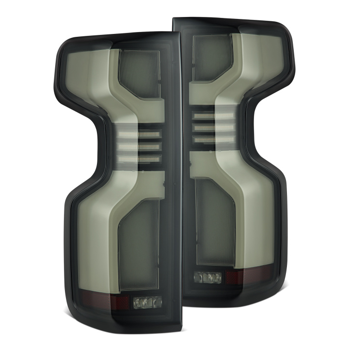 Chevrolet Silverado 1500 / 2500HD / 3500HD 2019-2024 Luxx-Series LED Tail Lights AlphaRex in the group Select car model / Chevrolet / Silverado 2019+ at DDESIGN Scandinavia AB (arx620088)