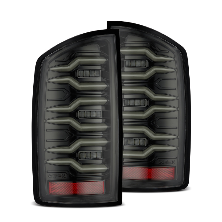 Dodge Ram 1500 / 2500 / 3500 2007-2009 Luxx-Series LED Tail Lights AlphaRex in the group Select car model / Dodge / Ram 01-08 / Styling at DDESIGN Scandinavia AB (arx641050)