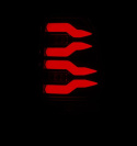 Ford F150 / F250 Super / F350 Super / F450 Super / F550 Super 1997-2016 Luxx-Series LED Tail Lights AlphaRex