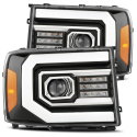 GMC Sierra 1500 / 2500HD / 3500HD 2007-2014 LUXX-Series Projector headlights  AlphaRex