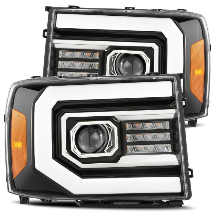 GMC Sierra 1500 / 2500HD / 3500HD 2007-2014 LUXX-Series Projector headlights AlphaRex in the group Select car model at DDESIGN Scandinavia AB (arx880097)