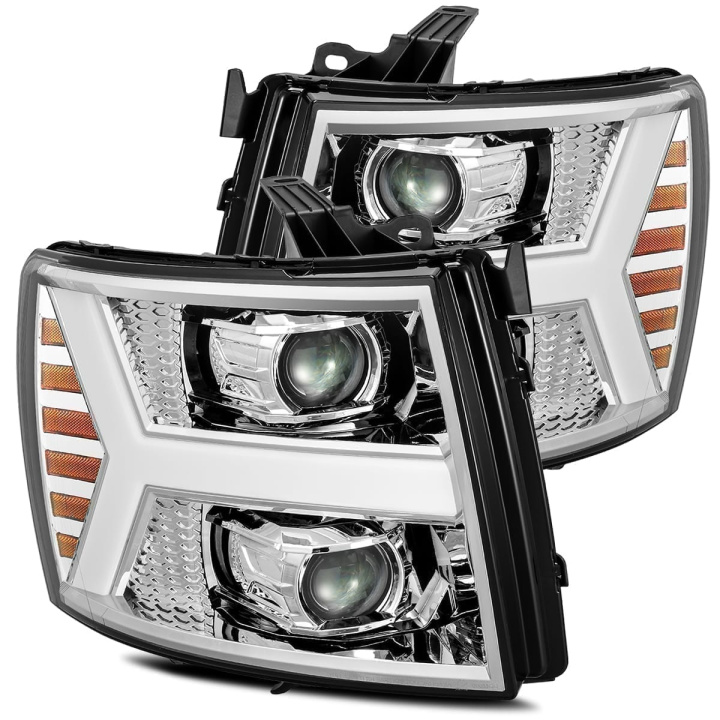Chevrolet Silverado 1500HD 2007-2013 LUXX-Series Projector headlights AlphaRex in the group Select car model / Chevrolet / Silverado 07-13 / Styling at DDESIGN Scandinavia AB (arx880222)