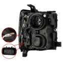 Chevrolet Silverado 2500HD / 3500HD 2015-2019 PRO-Series Projector headlights  AlphaRex