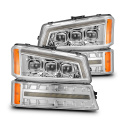 Chevrolet Avalanche / Silverado 1500 / 2500HD / 3500HD 2002-2006 NOVA-Series Projector headlights  AlphaRex