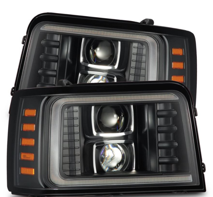 Ford Bronco / F Series / F250 Super / F350 Super 1992-1996 PRO-Series Projector headlights AlphaRex in the group Select car model / Ford / F-250 - F-350 92-99 at DDESIGN Scandinavia AB (arx880266)