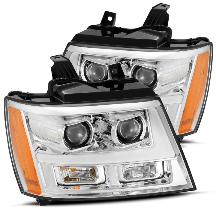 Chevrolet Avalanche / Suburban / Tahoe 2007-2014 LUXX-Series Projector headlights AlphaRex in the group Select car model / Chevrolet / Silverado 07-13 / Styling at DDESIGN Scandinavia AB (arx880296)