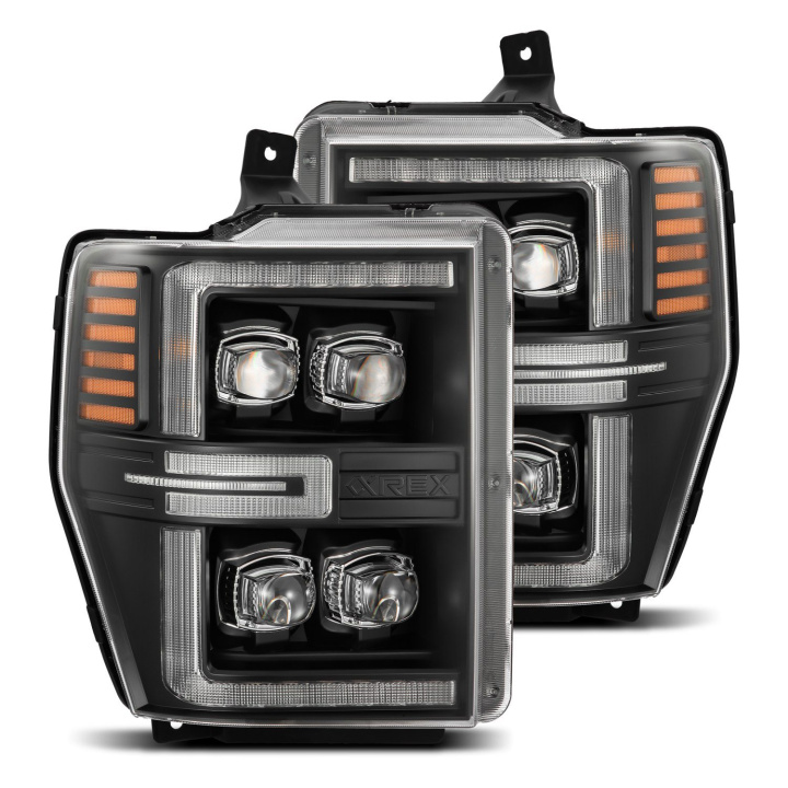 Ford F250 Super / F350 Super / F450 Super / F550 Super 2008-2010 NOVA-Series Projector headlights AlphaRex in the group Select car model / Ford / F-250 - F-350 08-10 / Styling at DDESIGN Scandinavia AB (arx880310)