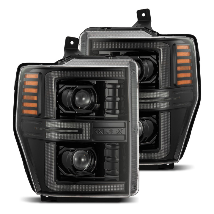 Ford F250 Super / F350 Super / F450 Super / F550 Super 2008-2010 LUXX-Series Projector headlights AlphaRex in the group Select car model / Ford / F-250 - F-350 08-10 / Styling at DDESIGN Scandinavia AB (arx880313)
