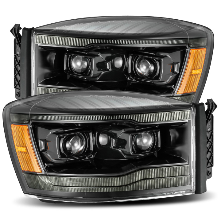 Dodge Ram 1500HD / 2500HD / 3500HD 2006-2009 LUXX-Series Projector headlights AlphaRex in the group Select car model / Dodge / Ram 01-08 / Styling at DDESIGN Scandinavia AB (arx880533)