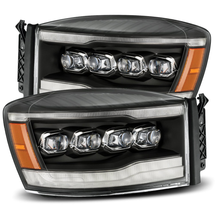 Dodge Ram 1500HD / 2500HD / 3500HD 2006-2009 NOVA-Series Projector headlights AlphaRex in the group Select car model / Dodge / Ram 01-08 / Styling at DDESIGN Scandinavia AB (arx880536)