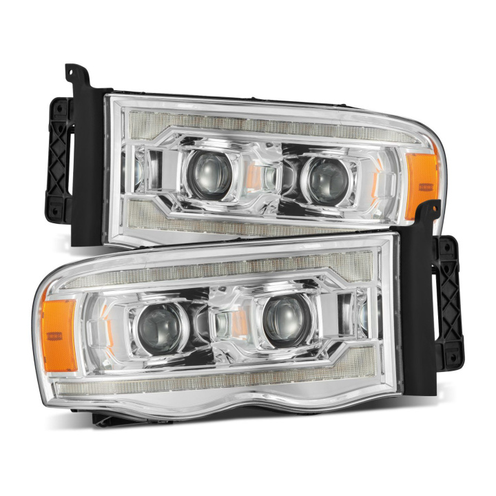 Dodge Ram 1500 / 2500 / 3500 2002-2005 LUXX-Series Projector headlights AlphaRex in the group Select car model / Dodge / Ram 01-08 / Styling at DDESIGN Scandinavia AB (arx880568)