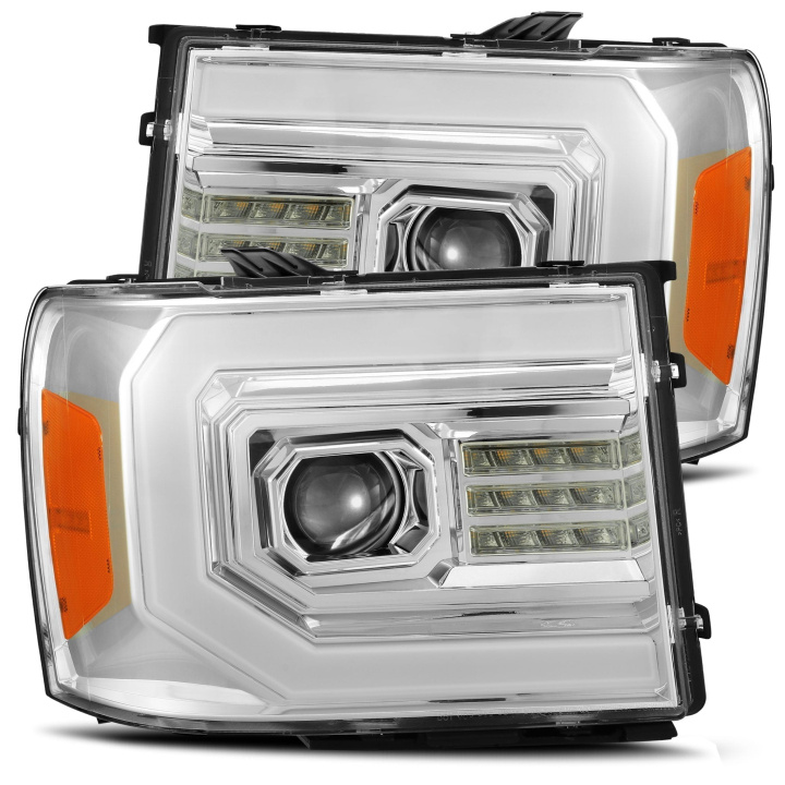 GMC Sierra 1500HD / 2500HD / 3500HD 2007-2014 PRO-Series Projector headlights AlphaRex in the group Select car model at DDESIGN Scandinavia AB (arx880605)