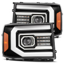 GMC Sierra 1500HD / 2500HD / 3500HD 2007-2014 PRO-Series Projector headlights  AlphaRex