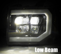 GMC Sierra 1500HD / 2500HD / 3500HD 2007-2014 Nova-Series Projector headlights  AlphaRex