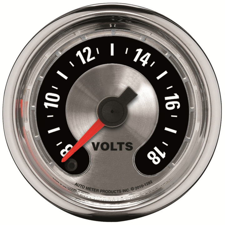 Voltmätare 52mm 18V (Digital Stepper-motor) AMERICAN MUSCLE in the group Interior / Gauges / Gauges & Gauge Holders / AutoMeter / All products from Autometer at DDESIGN Scandinavia AB (atm1282)