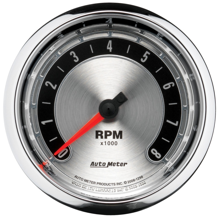 Varvräknare 87mm 8K RPM IN-DASH AMERICAN MUSCLE in the group Interior / Gauges / Gauges & Gauge Holders / AutoMeter / All products from Autometer at DDESIGN Scandinavia AB (atm1298)