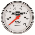 Varvräknare 3 1/8\'\' 7K RPM IN-DASH CHEVROLET HERITAGE BOWTIE