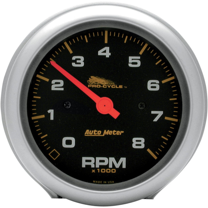 Varvräknare 3 3/100mm 8K RPM 2 & 4 CYLINDER Svart PRO-CYCLE in the group Interior / Gauges / Gauges & Gauge Holders / AutoMeter / All products from Autometer at DDESIGN Scandinavia AB (atm19201)