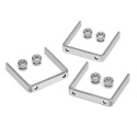 Gauge Bracket Kit 2-1/16\'\' Aluminum QTY 3 Autometer