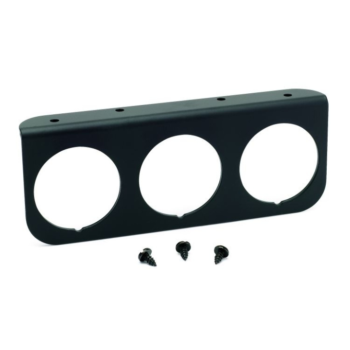 Gauge Mounting Panel Triple 2 1/16\'\' BLACK ALUMINUM Autometer in the group Interior / Gauges / Gauges & Gauge Holders / Gauge pod Universal at DDESIGN Scandinavia AB (atm2238)