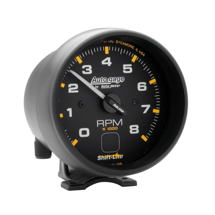 Varvräknare 3 3/100mm 8K RPM PEDESTAL W/ SHIFT LIGHT BLK DIAL BLK CASE AG in the group Interior / Gauges / Gauges & Gauge Holders / AutoMeter / All products from Autometer at DDESIGN Scandinavia AB (atm2302)