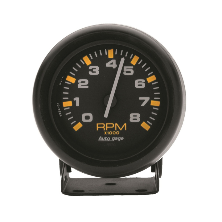 Varvräknare 2 3/100mm 8K RPM PEDESTAL BLK DIAL BLK CASE AUTOGAGE in the group Interior / Gauges / Gauges & Gauge Holders / AutoMeter / All products from Autometer at DDESIGN Scandinavia AB (atm2305)