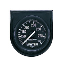 GAUGE CONSOLE WATER TEMP 2\'\' 280ºF BLK DIAL BLK BEZEL AUTOGAGE