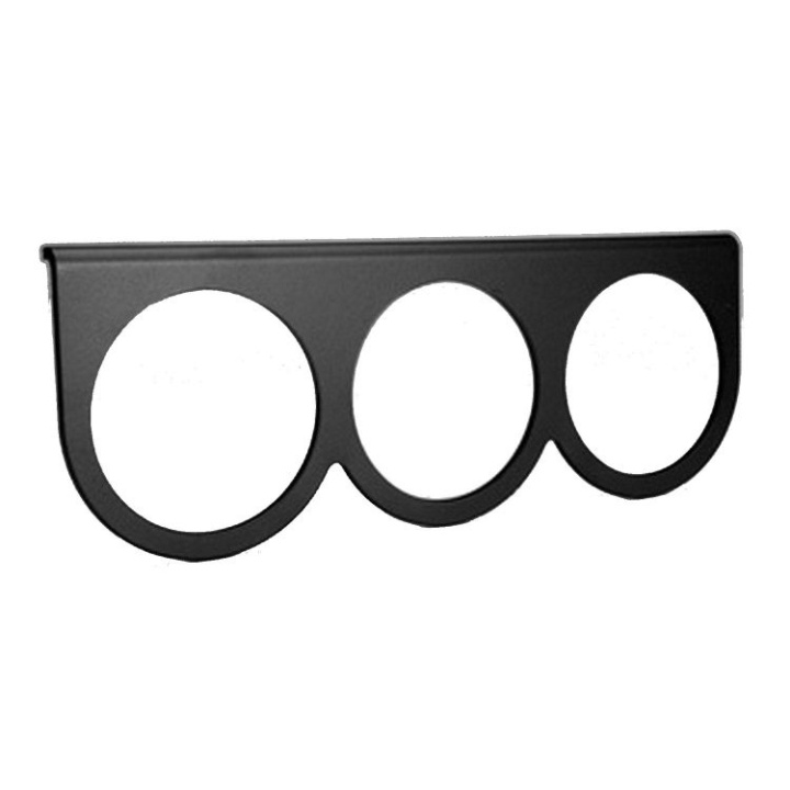 Gauge Mounting Panel Triple 2 5/8\'\' BLACK ALUMINUM Autometer in the group Interior / Gauges / Gauges & Gauge Holders / Gauge pod Universal at DDESIGN Scandinavia AB (atm3233)