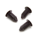 RATCHET FASTENERS 100 PCS. BLACK FOR GAUGE POD / Pillar INSTALLATION Autometer