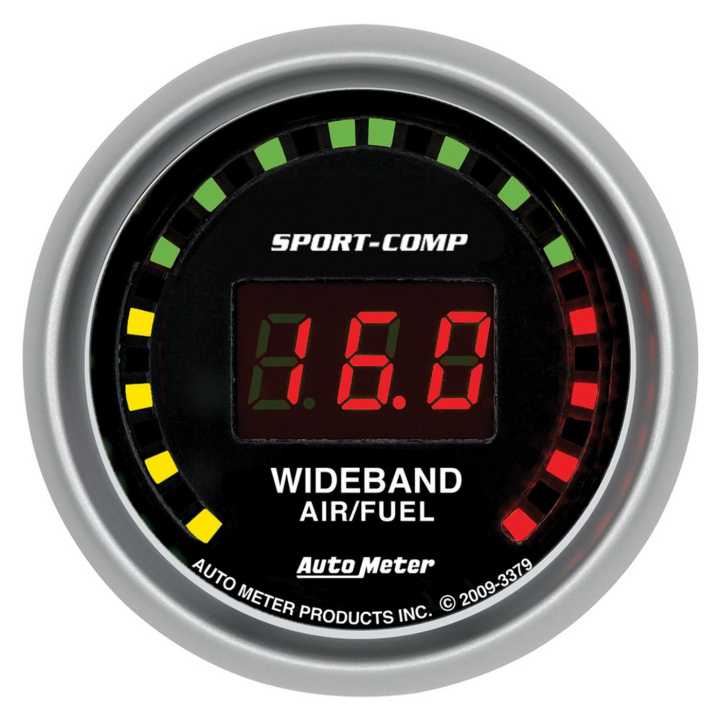 Bredbandslambda Analog STREET 52mm 10:1-17:1 DIGITAL SPORT-COMP in the group Interior / Gauges / Gauges & Gauge Holders / AutoMeter / All products from Autometer at DDESIGN Scandinavia AB (atm3379)