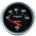 Oljetempmätare 66.7mm 40-120ºF (Elektrisk) SPORT-COMP