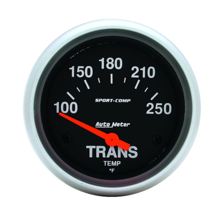 Tempmätare (Växellåda) 66.7mm 100-250ºF (Elektrisk) SPORT-COMP in the group Interior / Gauges / Gauges & Gauge Holders / AutoMeter / All products from Autometer at DDESIGN Scandinavia AB (atm3552)