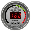 Bredbandslambda Analog PRO 52mm 10:1-20:1 DIGITAL W/ PEAK & WARN ULTRA-LITE