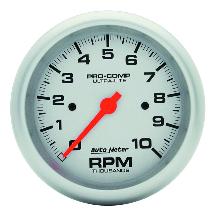 Varvräknare 87mm 10K RPM IN-DASH ULTRA-LITE in the group Interior / Gauges / Gauges & Gauge Holders / AutoMeter / All products from Autometer at DDESIGN Scandinavia AB (atm4497)