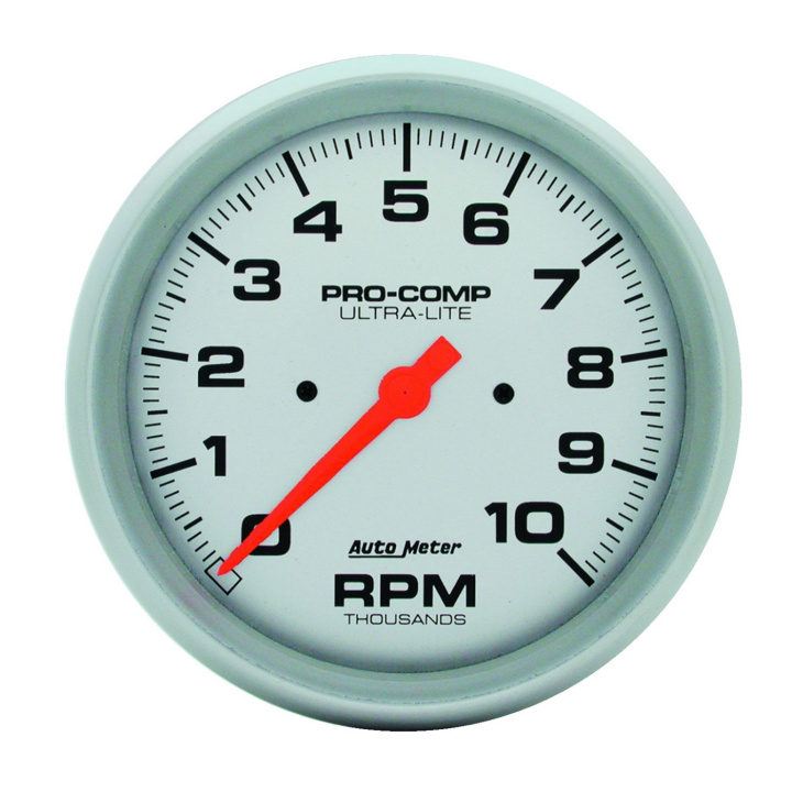 Varvräknare 127mm 10K RPM IN-DASH ULTRA-LITE in the group Interior / Gauges / Gauges & Gauge Holders / AutoMeter / All products from Autometer at DDESIGN Scandinavia AB (atm4498)