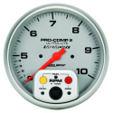 Varvräknare 127mm 10K RPM IN-DASH DUAL RANGE W/PEAK MEMORY ULTRA-LITE