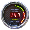 Bredbandslambda Analog PRO 52mm 10:1-20:1 DIGITAL W/ PEAK & WARN CARBON FIBER