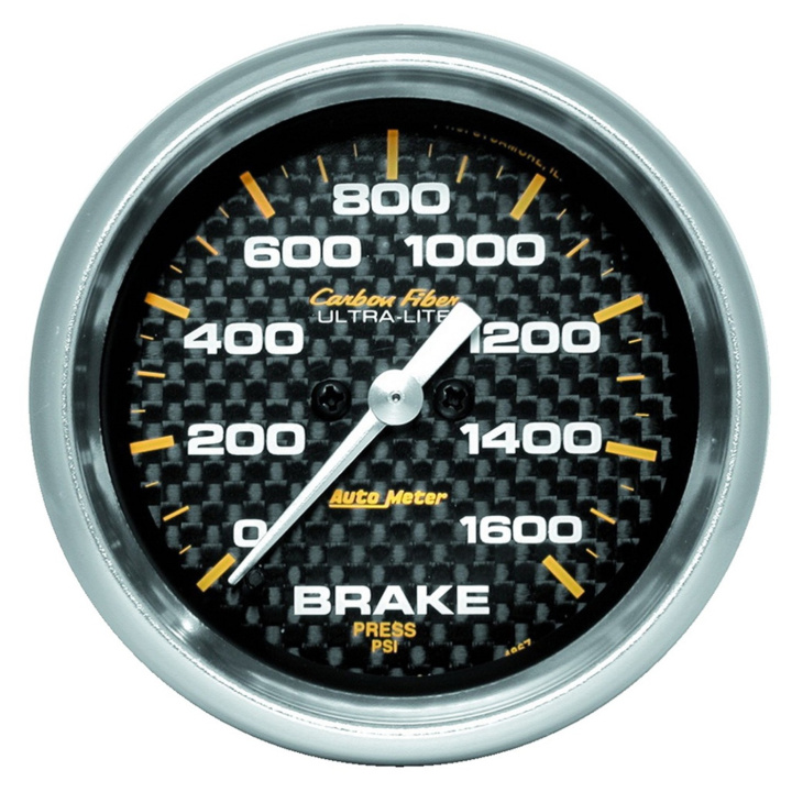Bromstrycksmätare 66.7mm 1600PSI (Digital Stepper-motor) CARBON FIBER in the group Interior / Gauges / Gauges & Gauge Holders / AutoMeter / All products from Autometer at DDESIGN Scandinavia AB (atm4867)