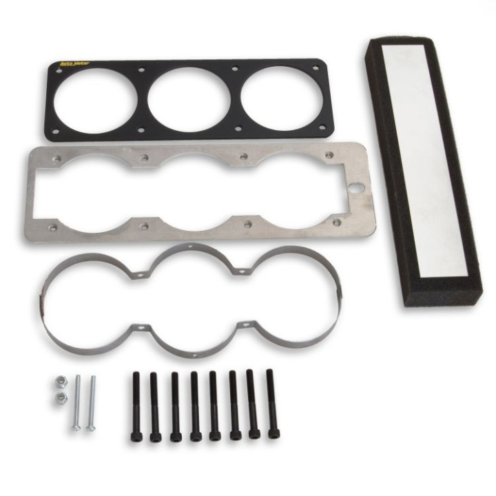 Gauge Mount GAUGE CAGE Triple 2 5/8\'\' BLACK MUSTANG 87-93 FOX Autometer in the group Select car model at DDESIGN Scandinavia AB (atm50100)