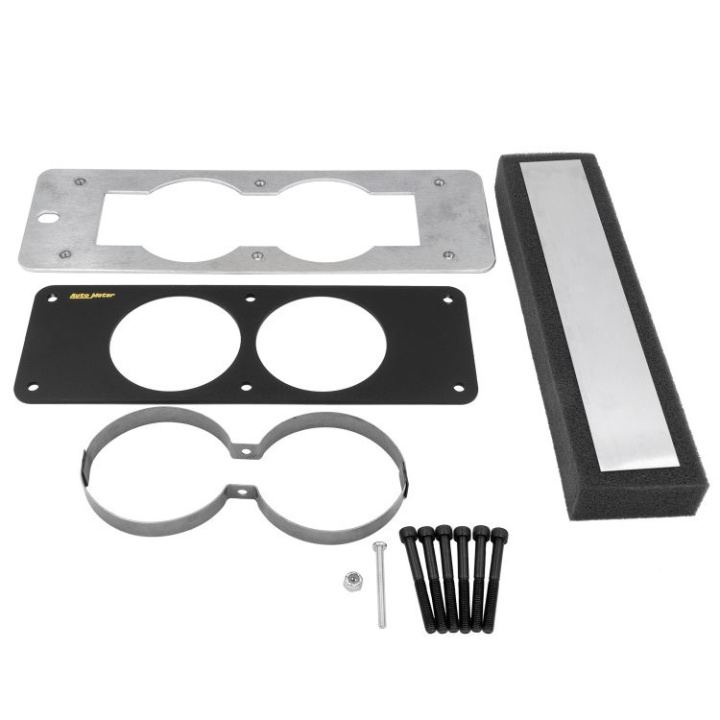 Gauge Mount GAUGE CAGE Dual 2 5/8\'\' BLACK MUSTANG 87-93 FOX Autometer in the group Interior / Gauges / Gauges & Gauge Holders / Gauge pod Model adapted at DDESIGN Scandinavia AB (atm50102)