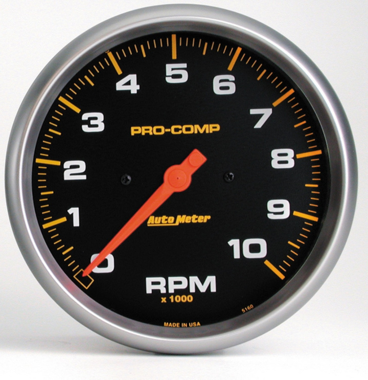 Varvräknare 127mm 10K RPM IN-DASH PRO-COMP in the group Interior / Gauges / Gauges & Gauge Holders / AutoMeter / All products from Autometer at DDESIGN Scandinavia AB (atm5160)