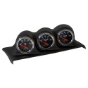 Gauge Mount DIRECT FIT DASH TOP Triple 2 1/16\'\' WRANGLER JK 07-10 Autometer